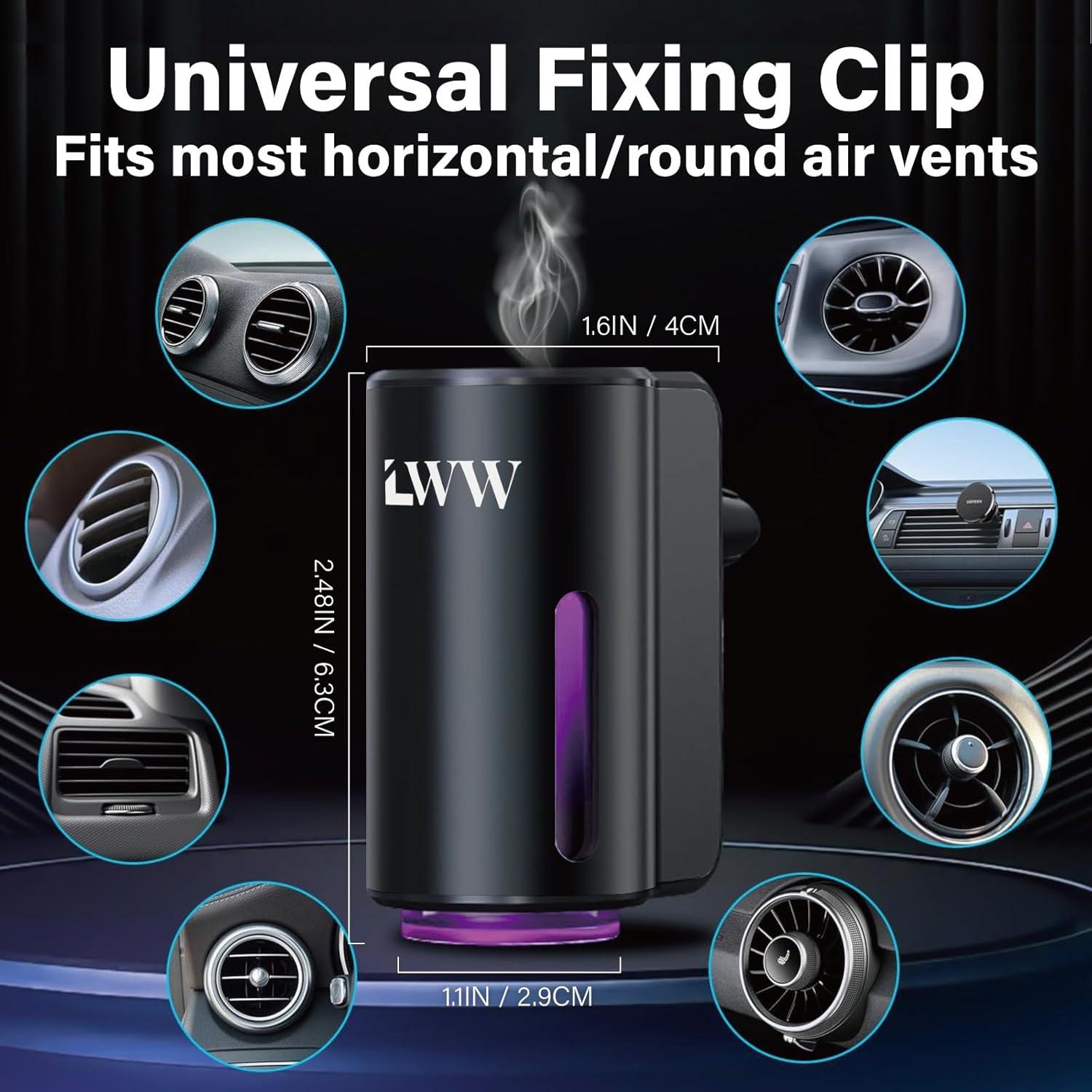 Ambientador de Aire Inteligente LWW para Automóvil - 8 Fragancias