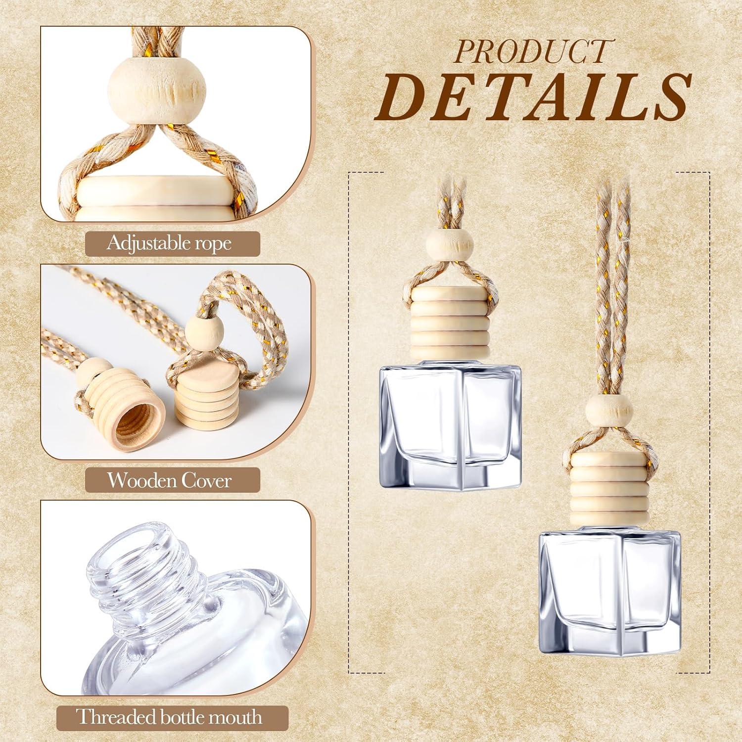 Botellas Difusoras de Aire Colgantes BBTO 200 Pcs 8ml Vidrio