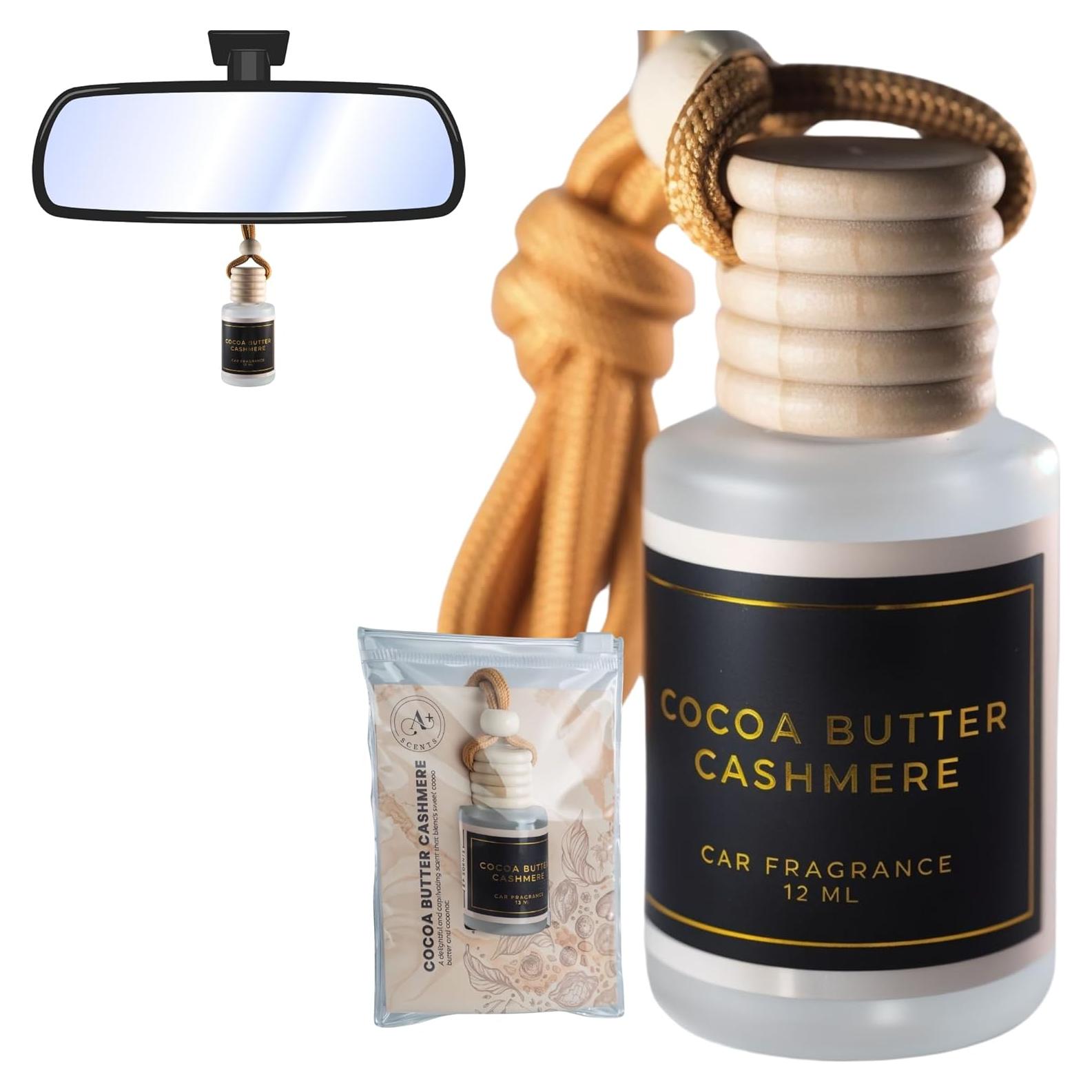 Ambientador de Automóvil A+ Fragancias Manteca de Coco Cashmere - Dura 60 Días