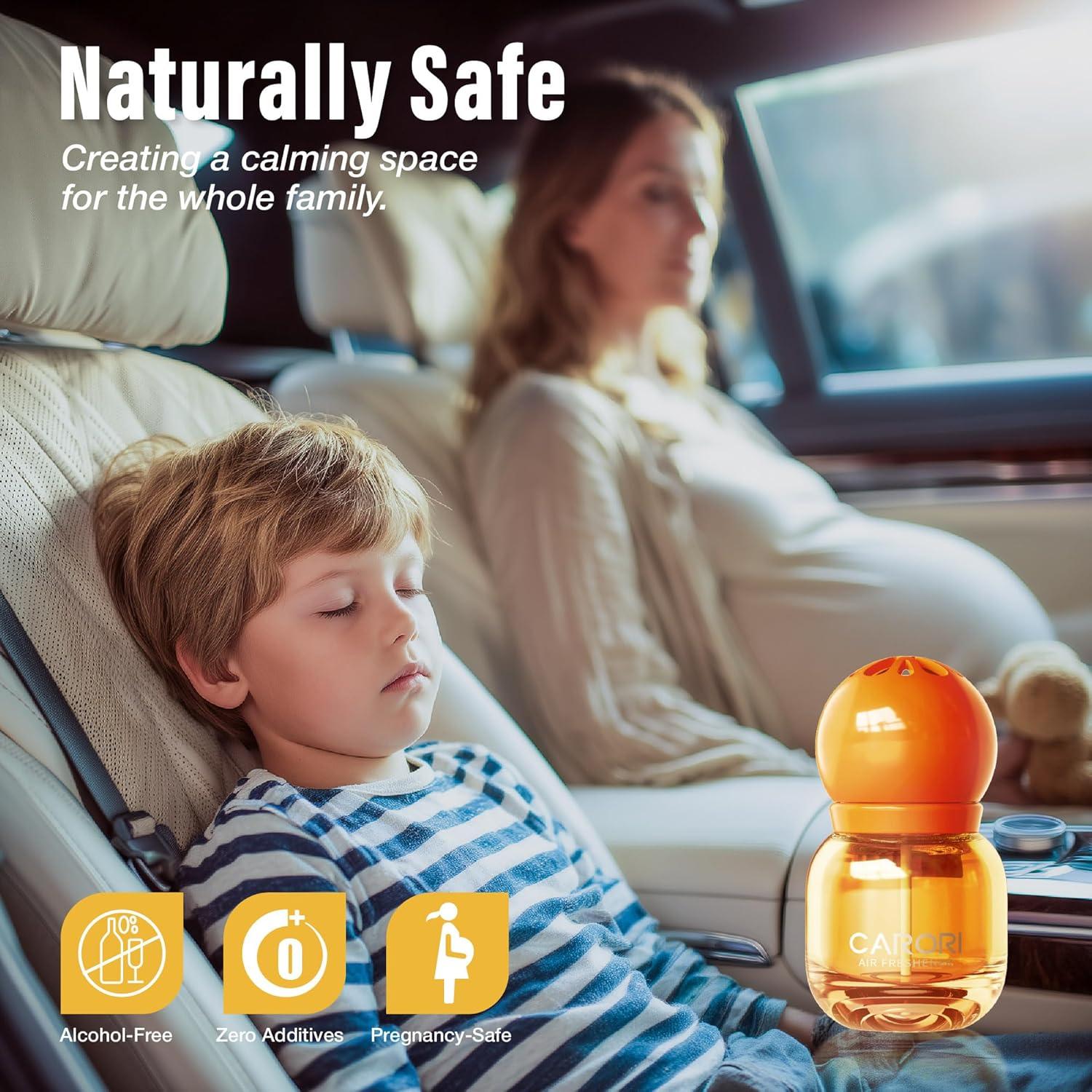 Ambientador de Auto CARORI Clip Gardenia 13ml x2 - 180 Días