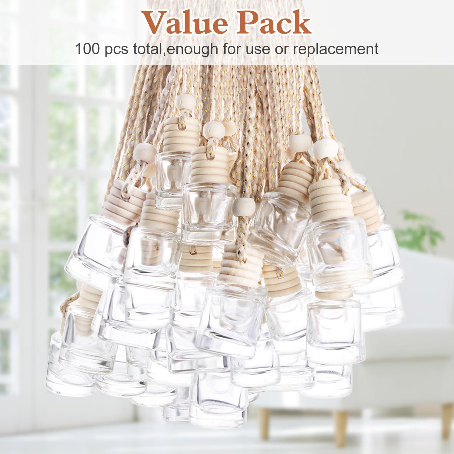 Paquete de 100 Botellas Difusoras de Aceite Esencial ConStore 8ml