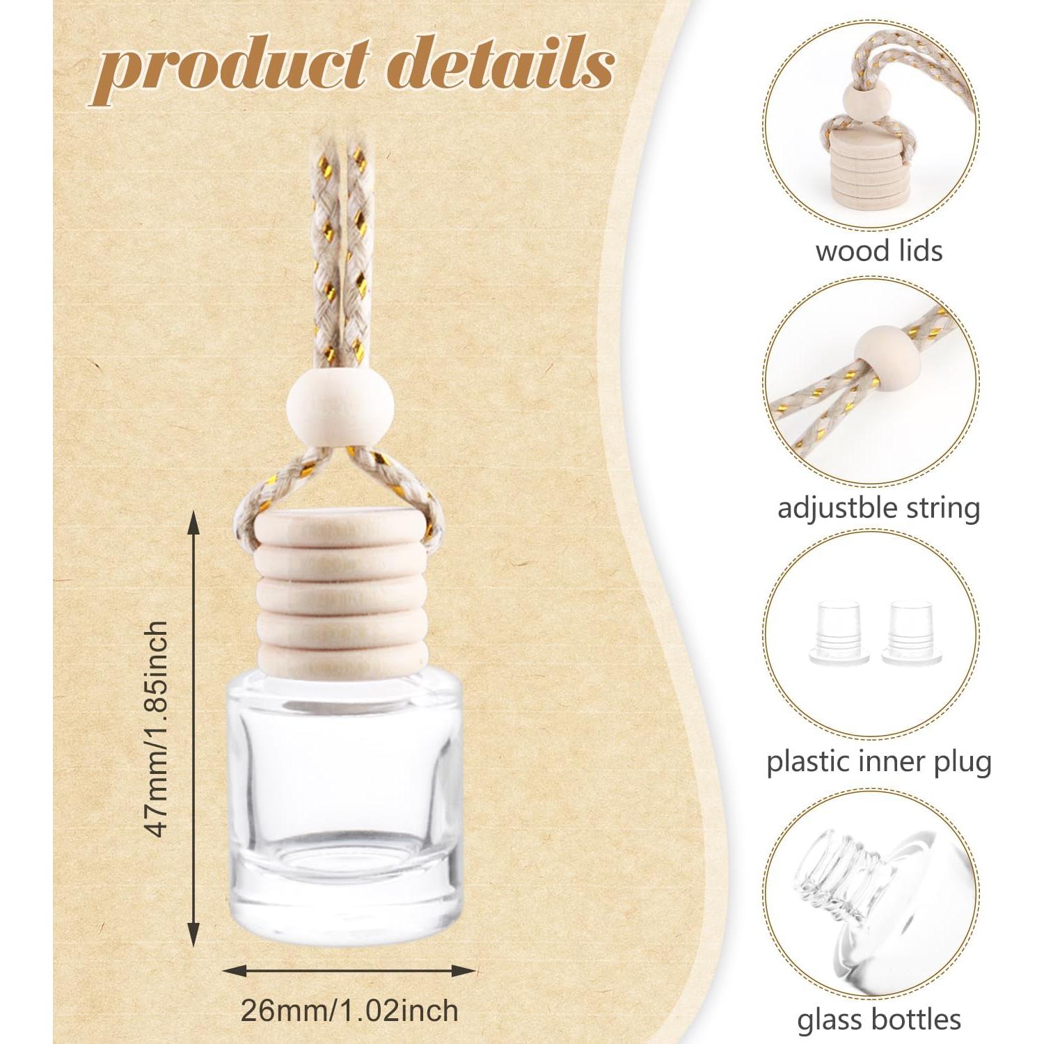 Paquete de 100 Botellas Difusoras de Aceite Esencial ConStore 8ml