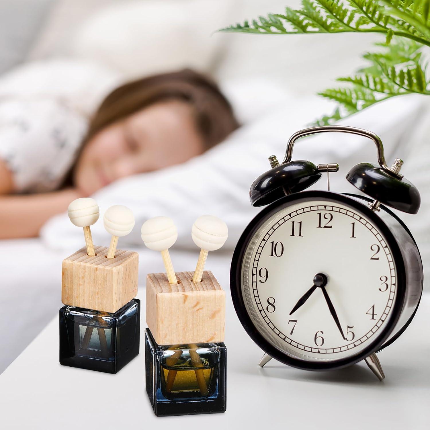 Difusores de Aceite Esencial Zubebe 30 Pcs Vidrio Auto