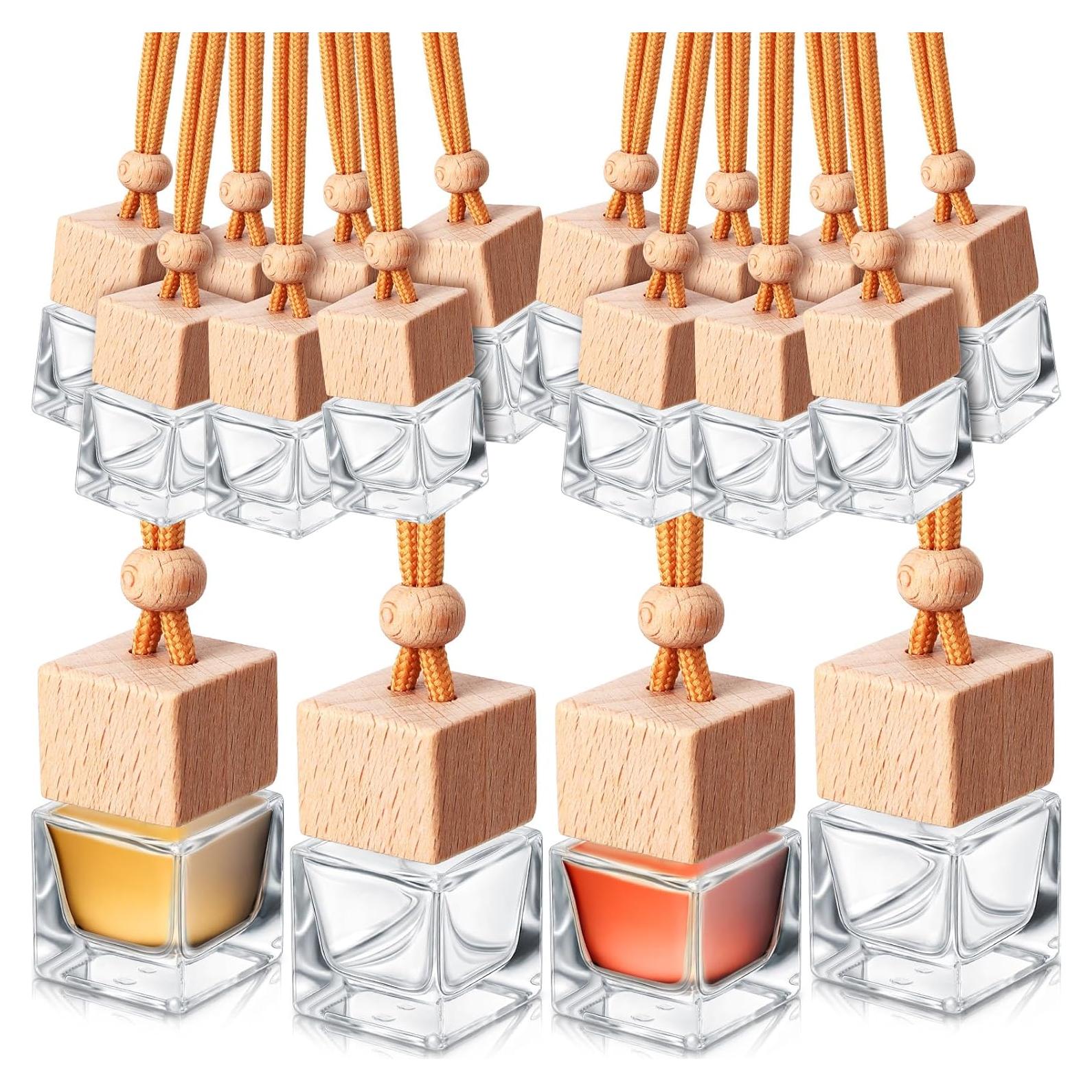 100 Piezas Ambientadores de Aire para Coche Rtteri Cuadrados