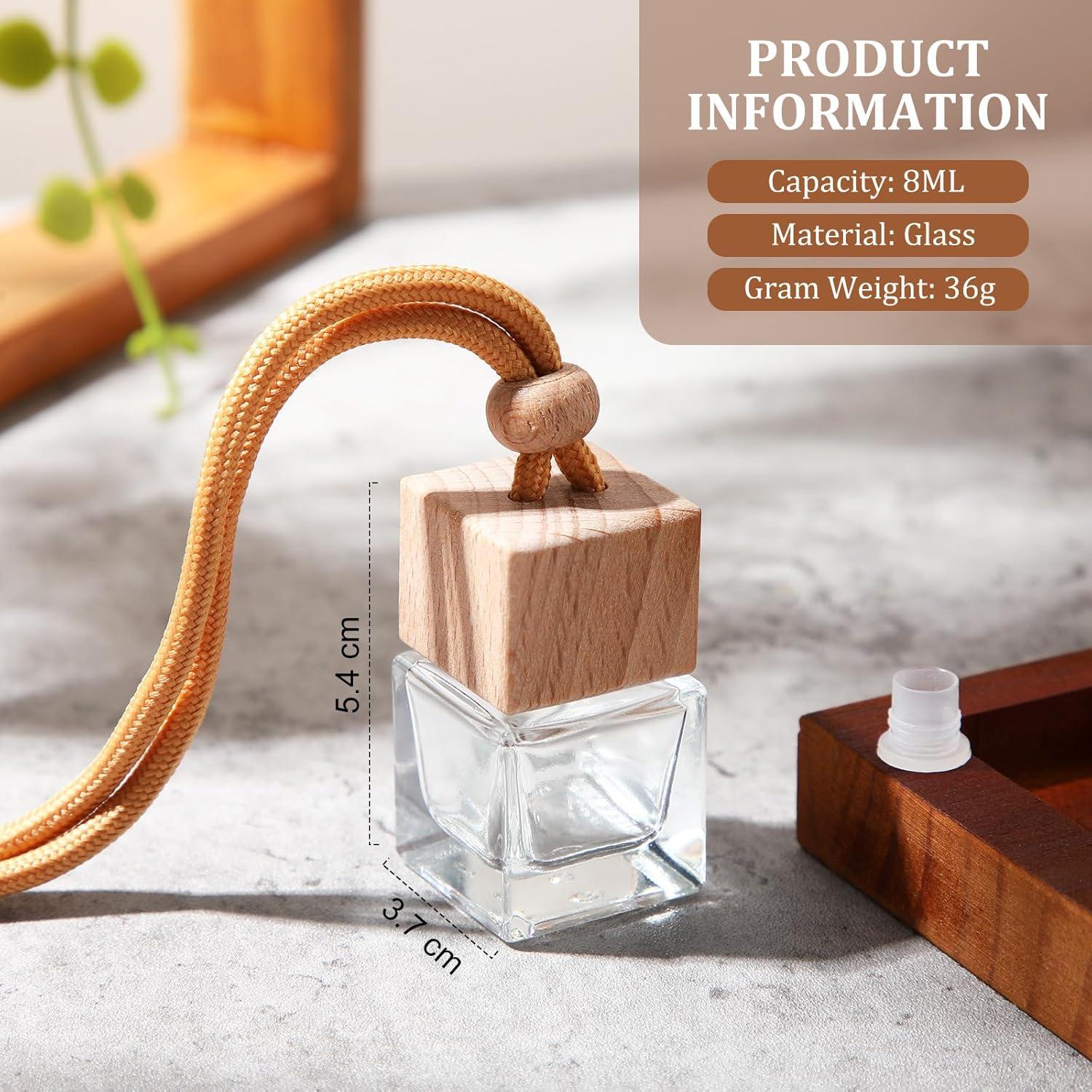 100 Piezas Ambientadores de Aire para Coche Rtteri Cuadrados