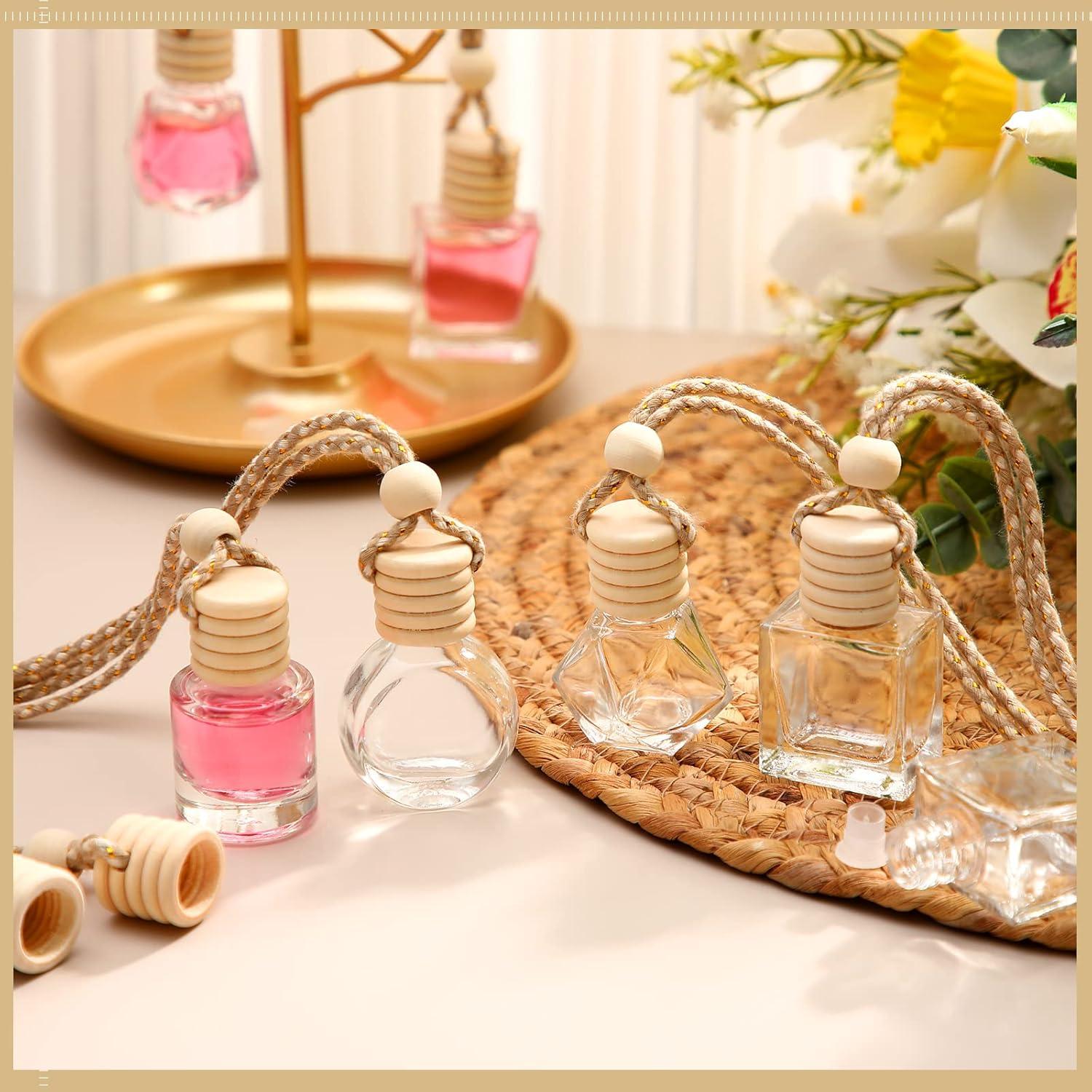 100 Pcs Difusores de Aceite BBTO para Auto con Tapa de Madera