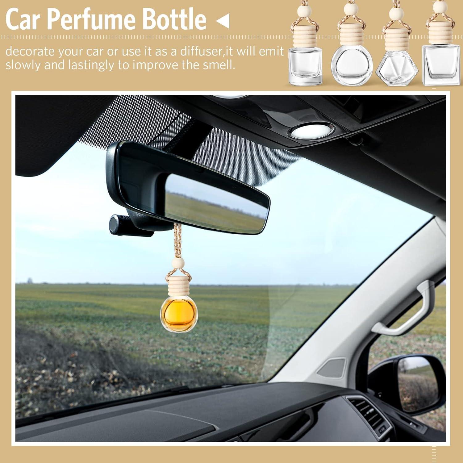 100 Pcs Difusores de Aceite BBTO para Auto con Tapa de Madera