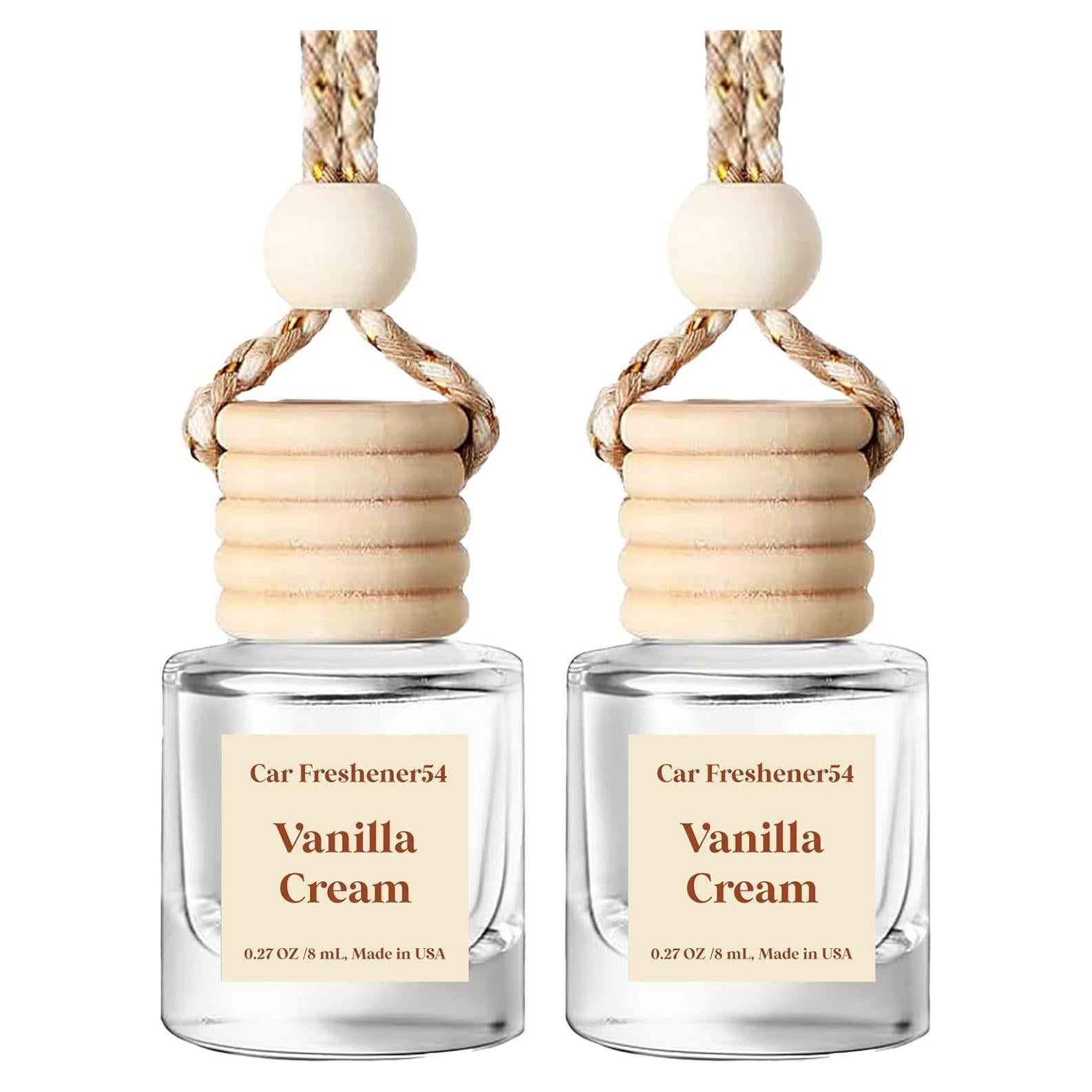 Difusor de Ambientador para Auto HoogaLife Crema de Vainilla