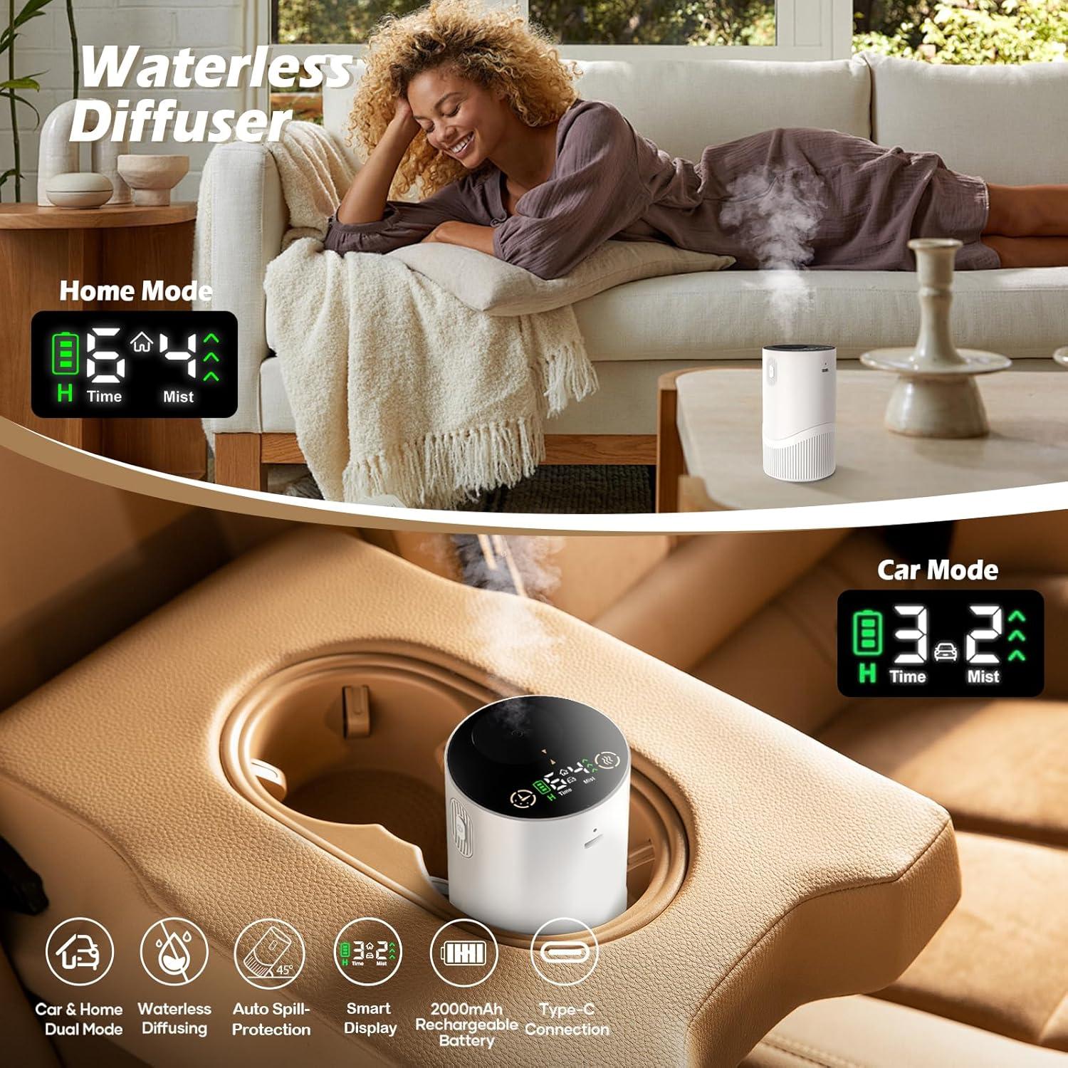 Difusor de Aceite Esencial Sin Agua JUJSEN RP-66A 20ml