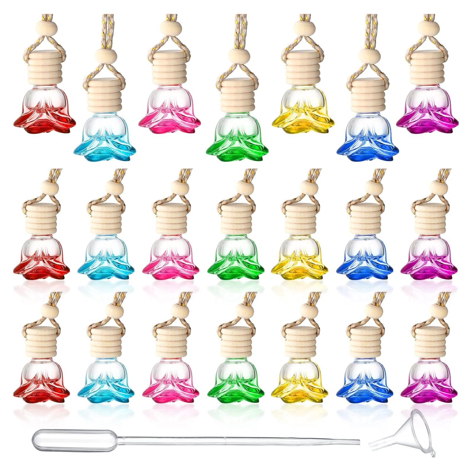 Inbagi 20 Botellas Difusoras de Aceite Esencial de Vidrio