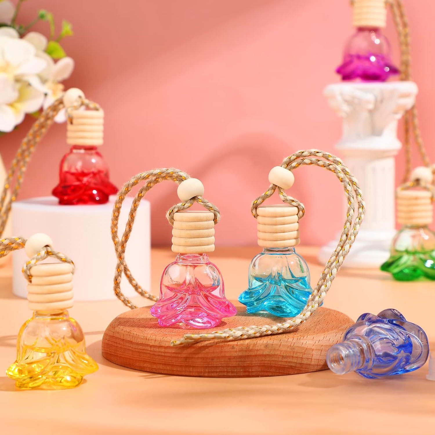 Inbagi 20 Botellas Difusoras de Aceite Esencial de Vidrio