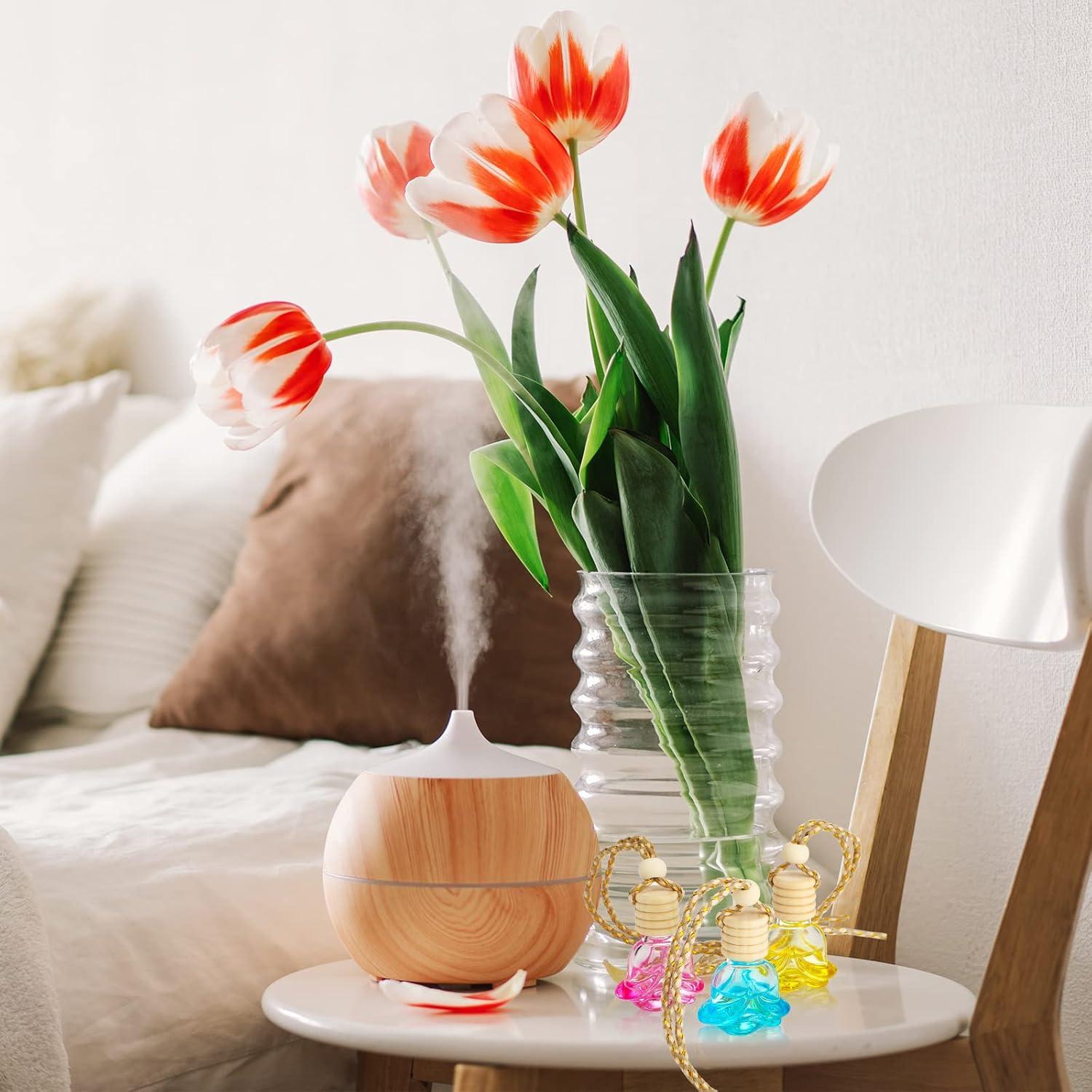 Inbagi 20 Botellas Difusoras de Aceite Esencial de Vidrio