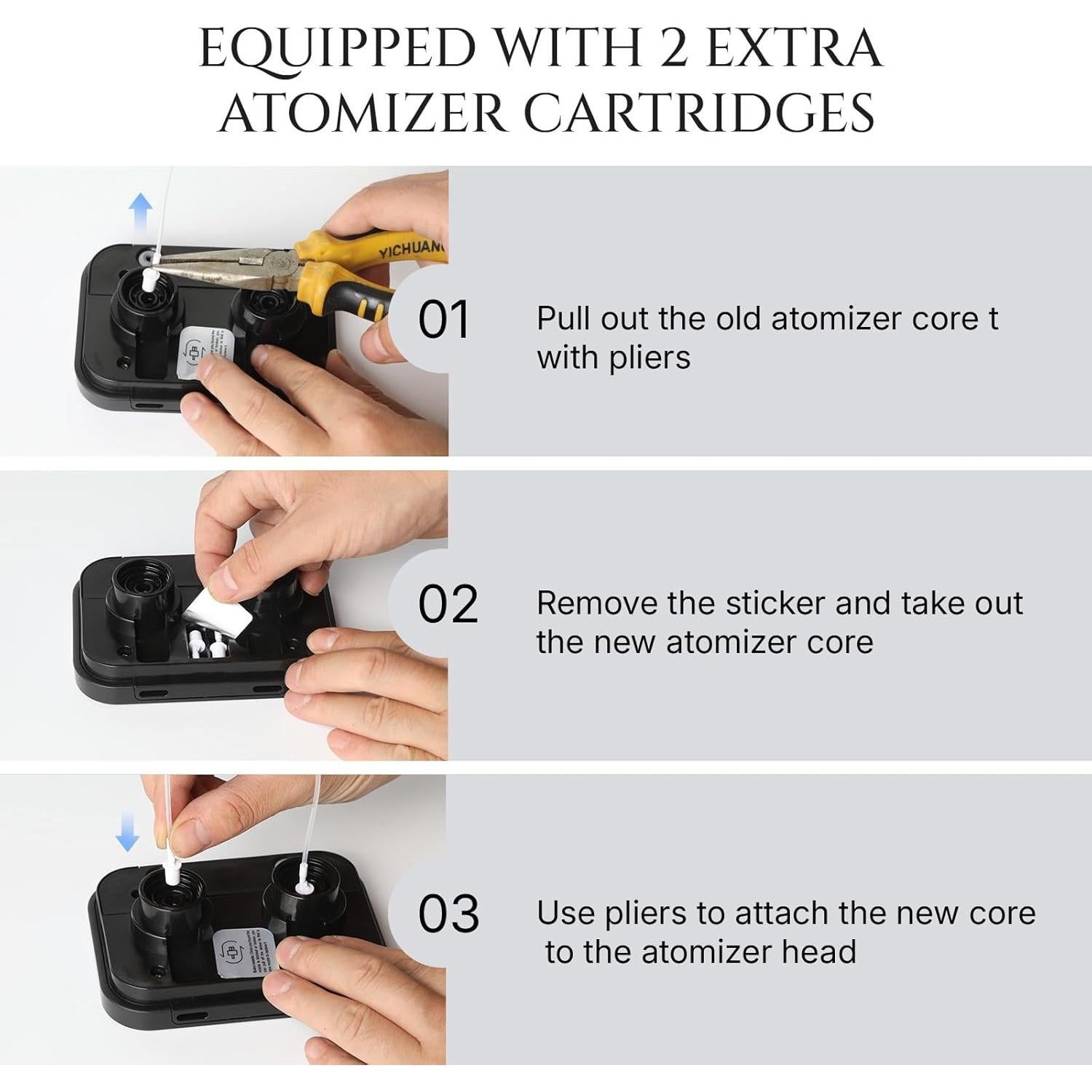 Difusor de Aceite Esencial Aromadd D-Air Pro Titanio Negro 200ml