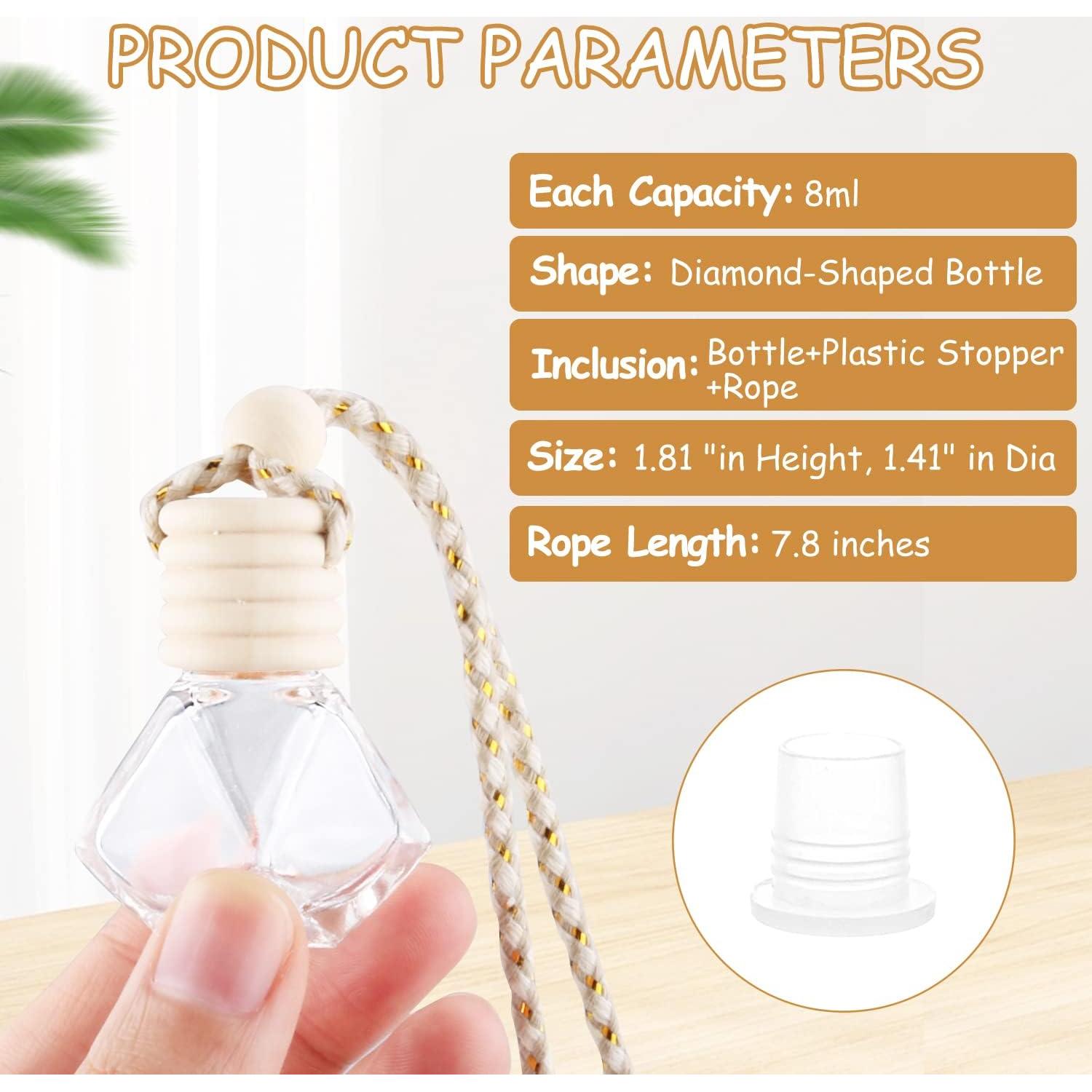 50 Frascos de Vidrio 8ml Difusor de Aroma DMuuuDM