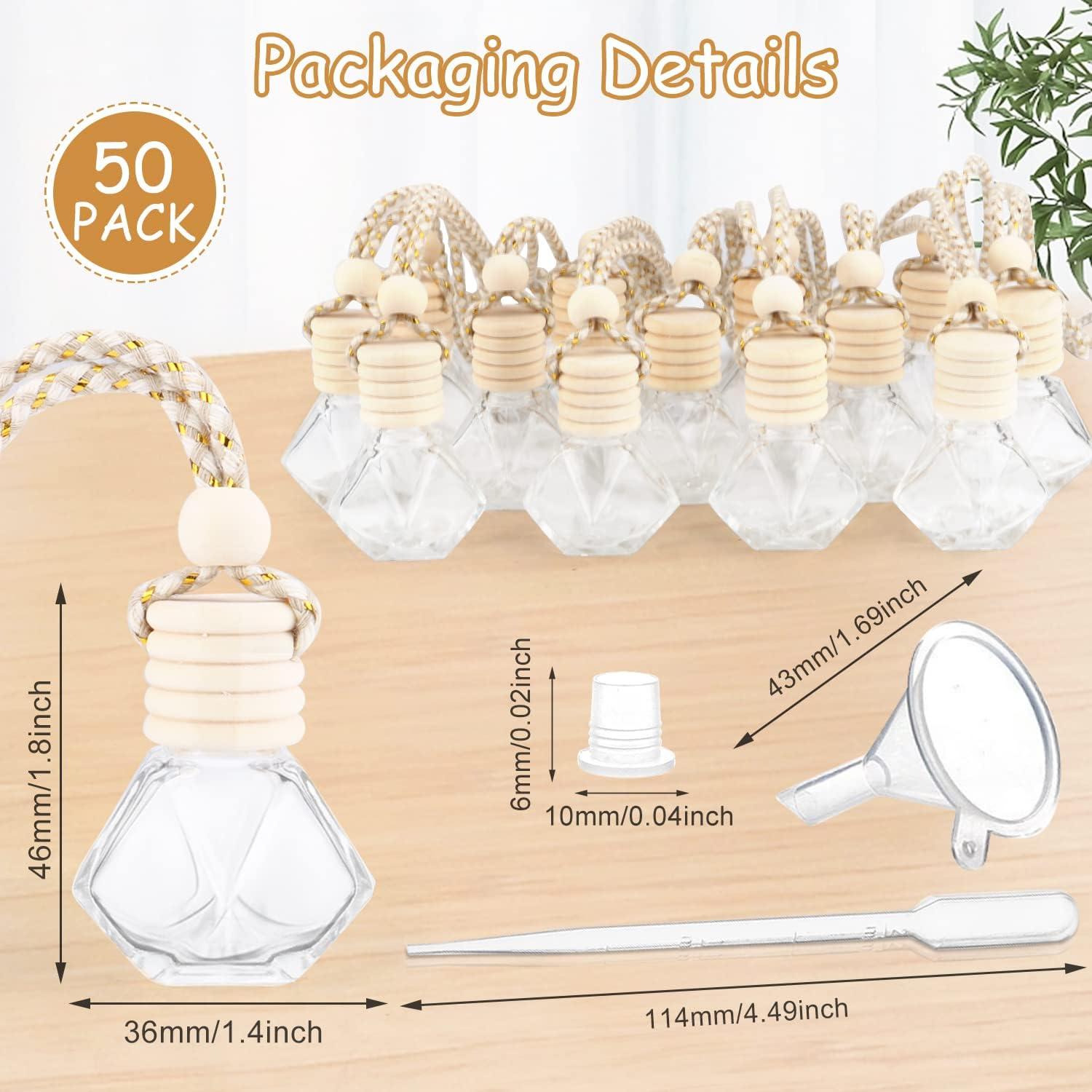 50 Frascos de Vidrio 8ml Difusor de Aroma DMuuuDM