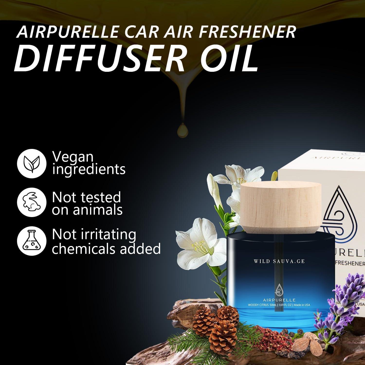 Ambientador de Auto Wellington Cítrico Amaderado 50ml