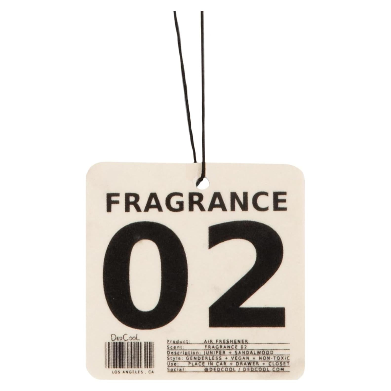 Ambientador DedCool Fragancia 02 Vegano para Autos y Hogar