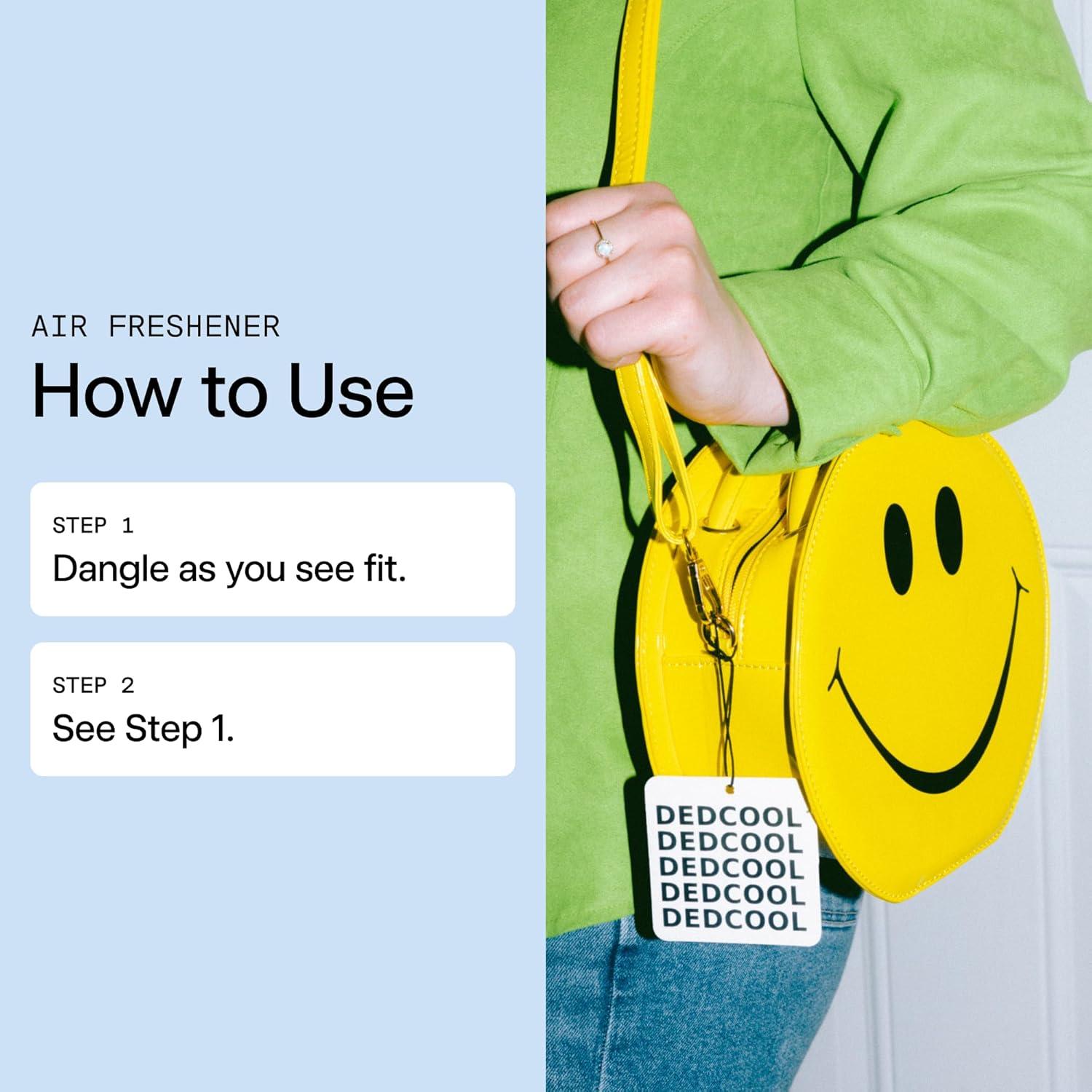 Ambientador DedCool Fragancia 02 Vegano para Autos y Hogar