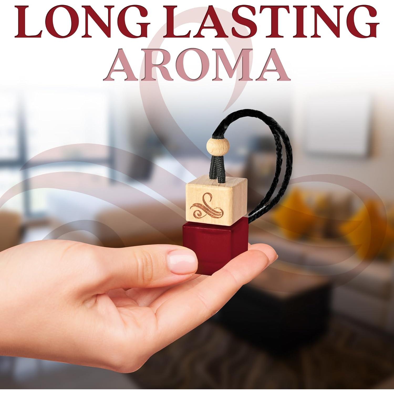 Carat Rouge Car Air Freshener for Women | Baccarat Rouge 540 Car Scents for Women | Car Fragrances - Carat Rouge by Perfa, Maroon