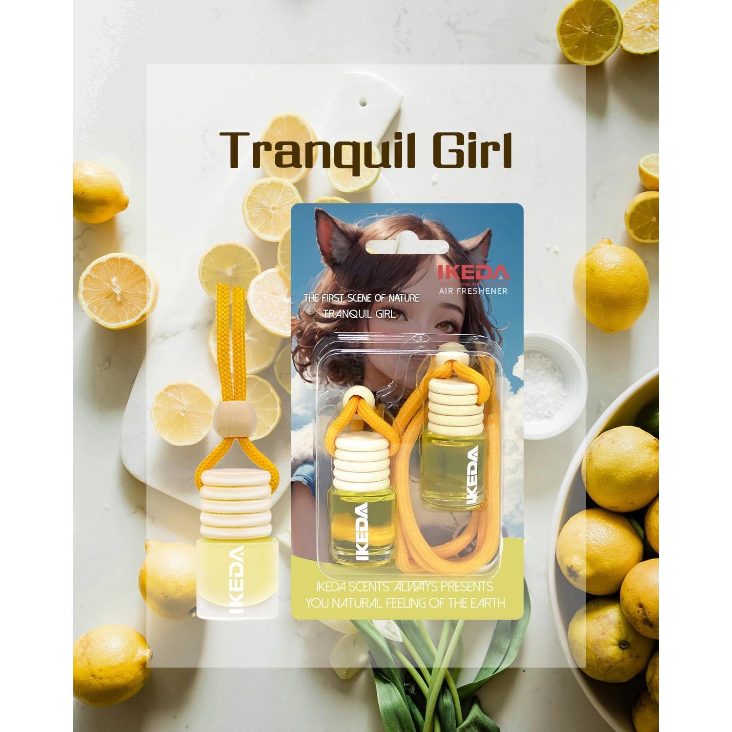 Ambientador de Auto Ikeda Fragancia 2pcs Vainilla 45 Días