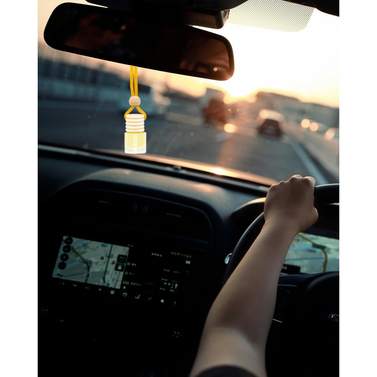 Ambientador de Auto Ikeda Fragancia 2pcs Vainilla 45 Días