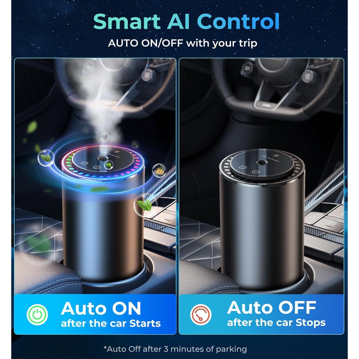 Ambientador de Aire Inteligente AREDAN Jk-579 Naranja 120 Días