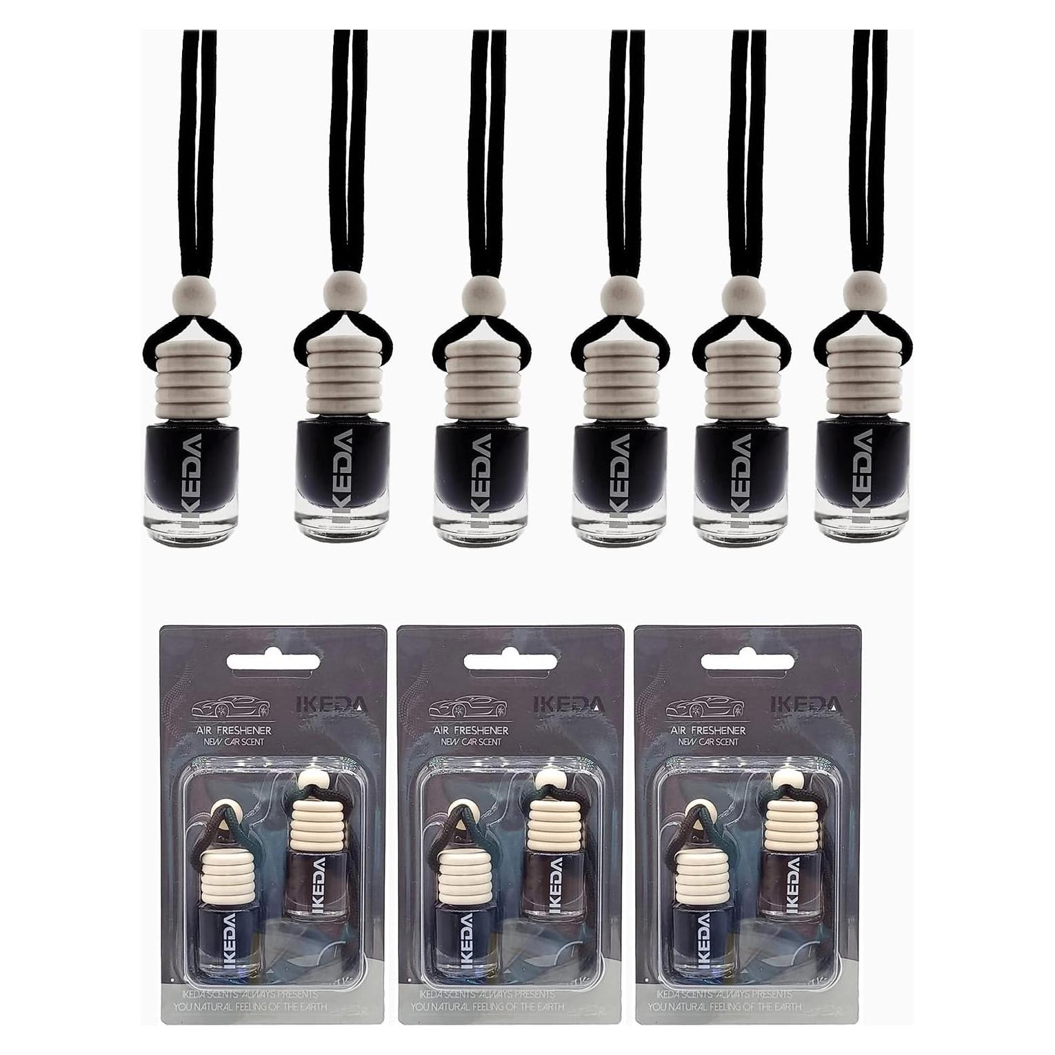 Ambientador de Coche Ikeda Fragrance 6Pcs Coche Nuevo 45 Días