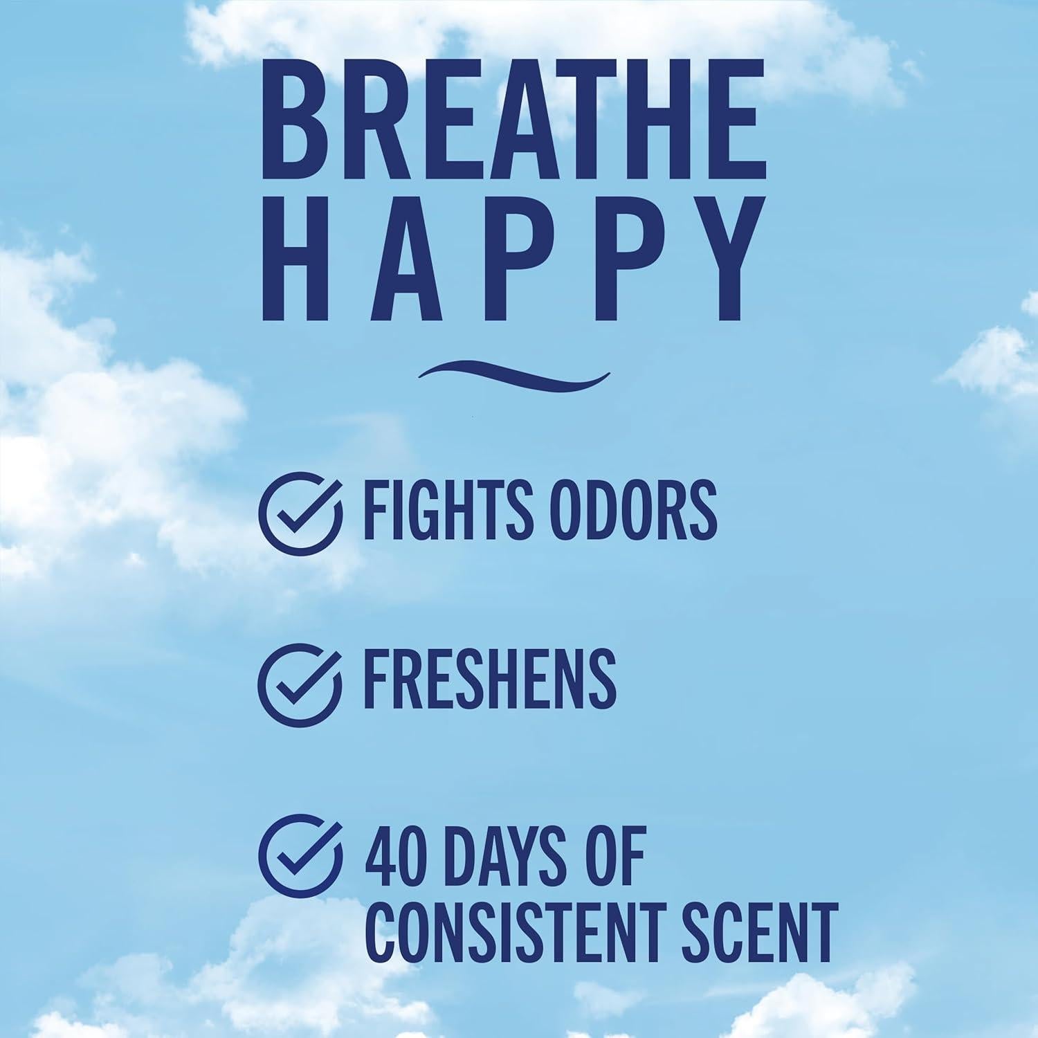 Febreze Ambientador de Auto Clip Ventilación Old Spice 4 Piezas