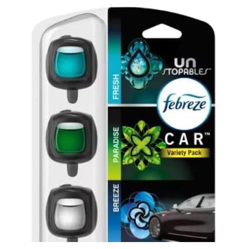 Ambientador para Auto Febreze Unstopables - Variedad de Aromas