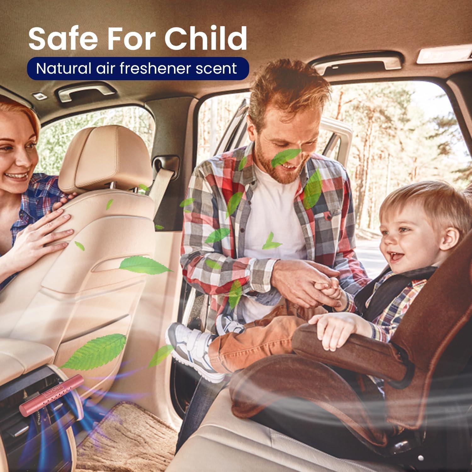 Difusor de Aroma para Auto Levona Clip Ventilación Rojo