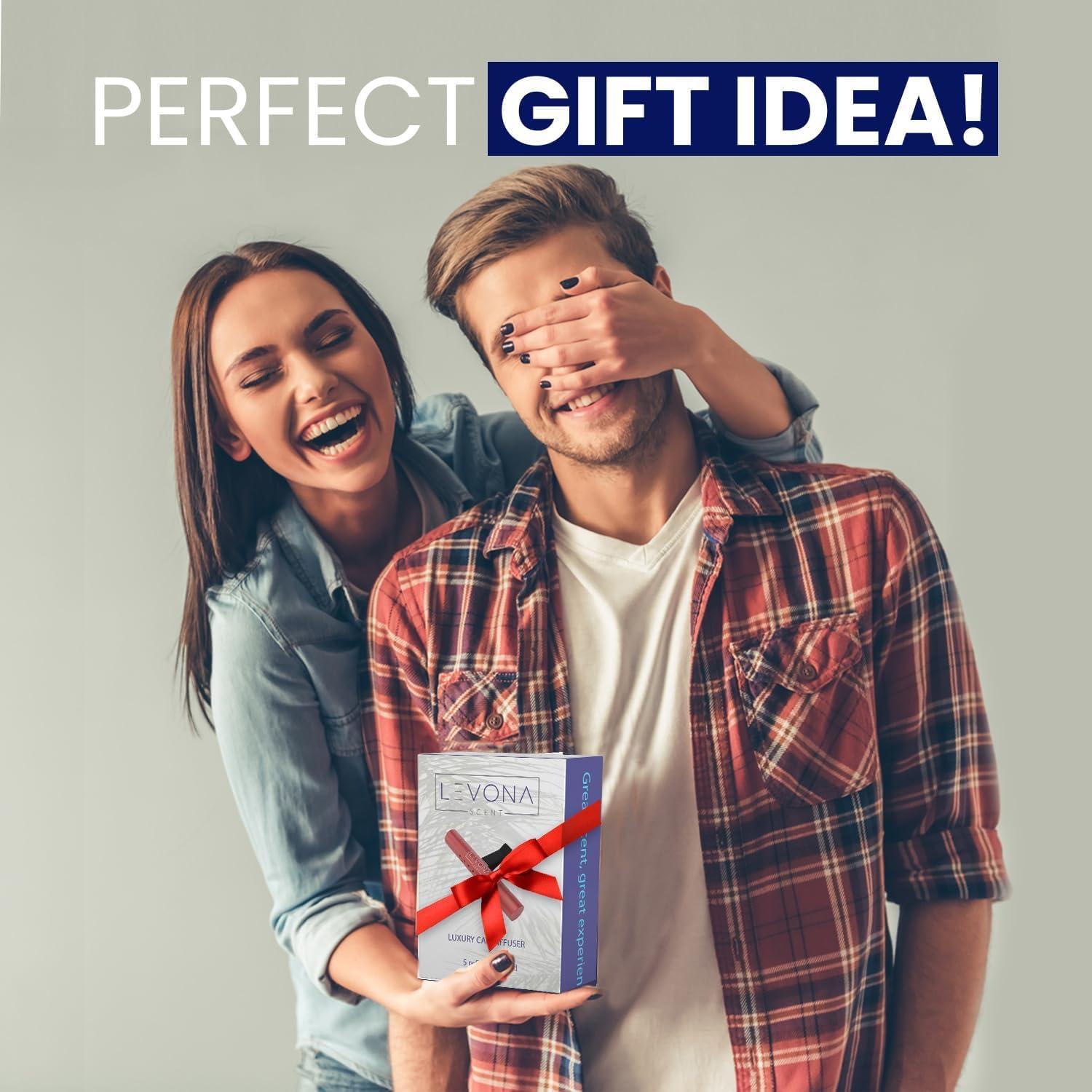 Difusor de Aroma para Auto Levona Clip Ventilación Rojo