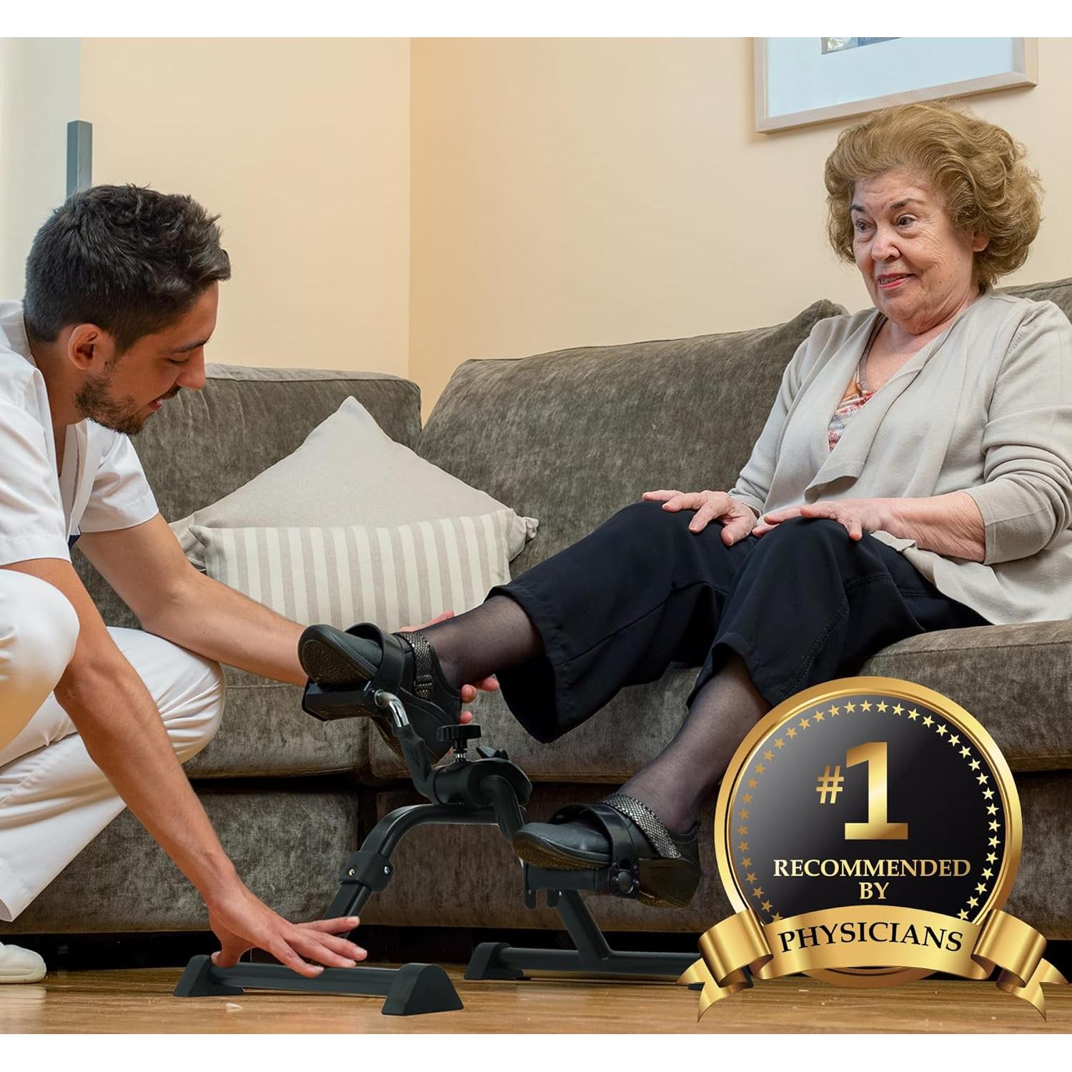 Ejercitador de Pedales Vaunn 565-SERIES-E con Pantalla LCD