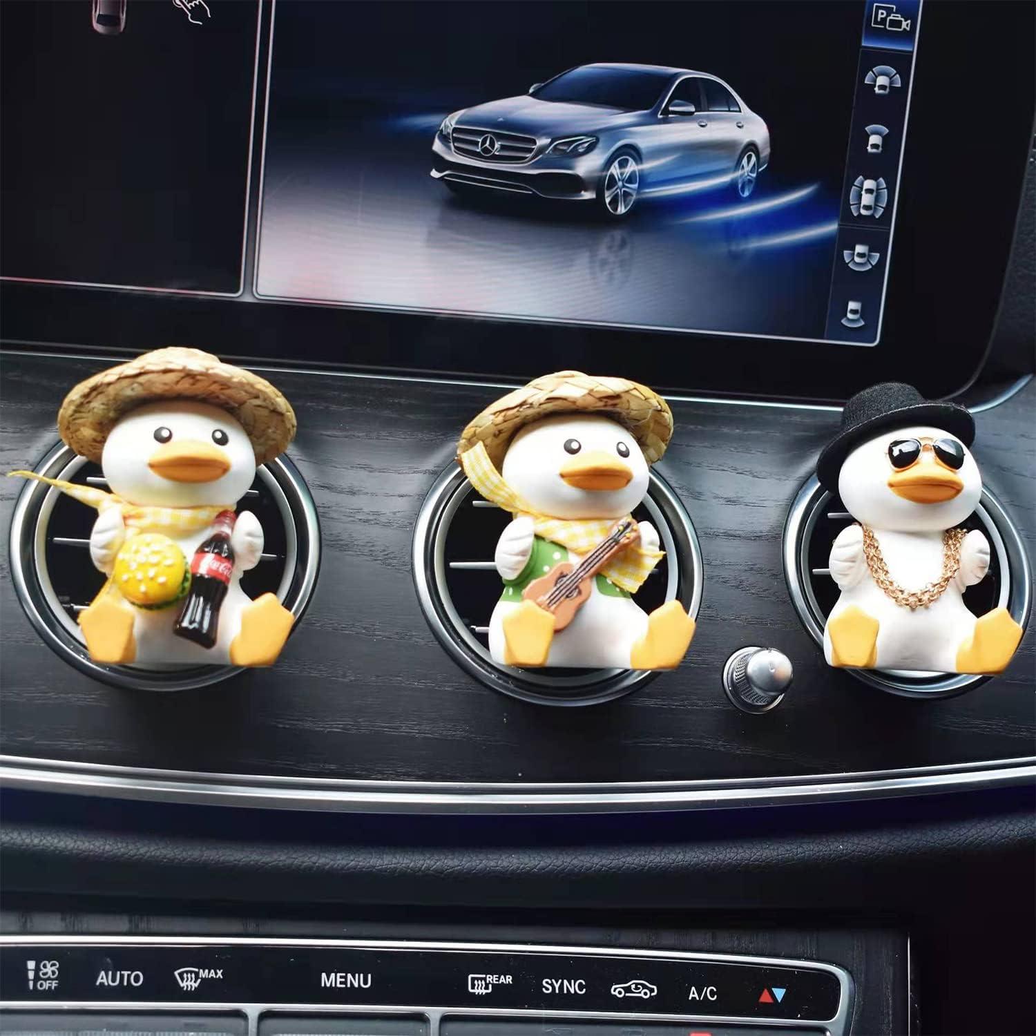 Clip de Ventilación Pato Bonito WLONG para Auto Decorativo