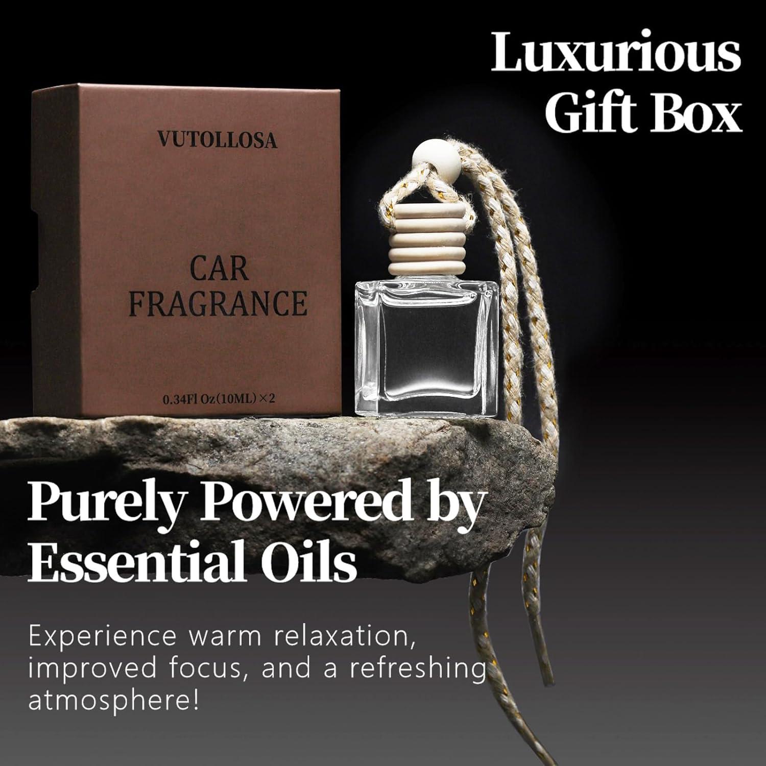 Ambientador de Aire Colgante VUTOLLOSA - 2 Botellas 10ML Aroma Duradero