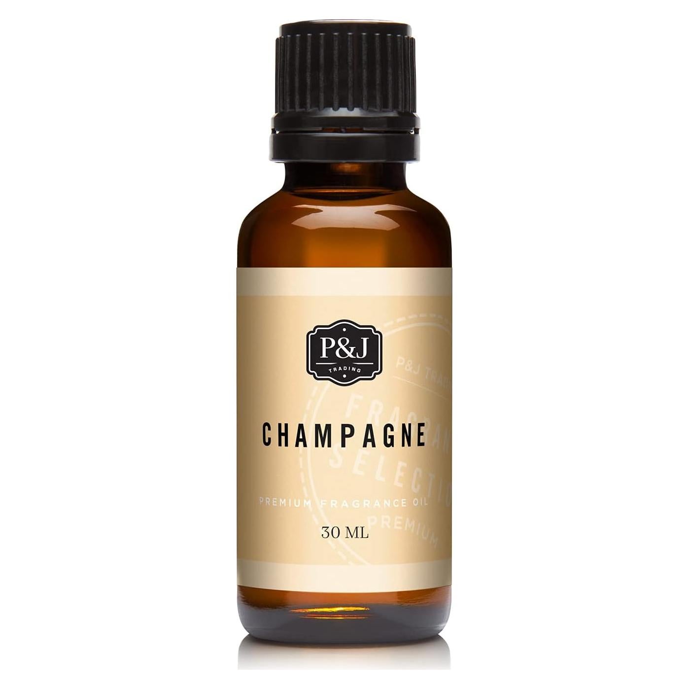 P&J Trading Fragrance | Champagne Oil 30ml - Candle Scents for Candle Making, Freshie, Soap Making Supplies, Diffuser Oil Scents
