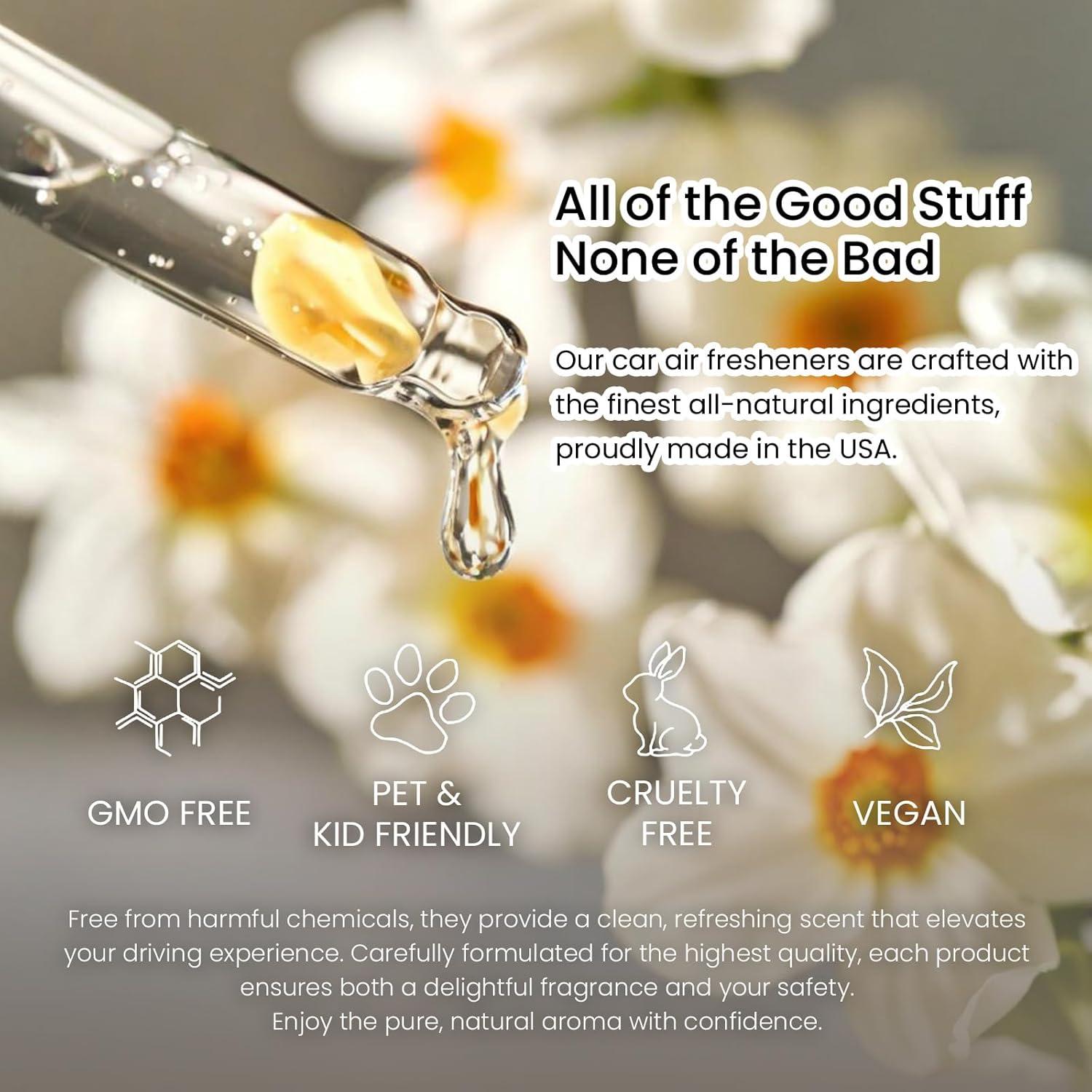 Ambientador de Auto Colgante Tyrikuu Mahogany Teakwood 2 Piezas