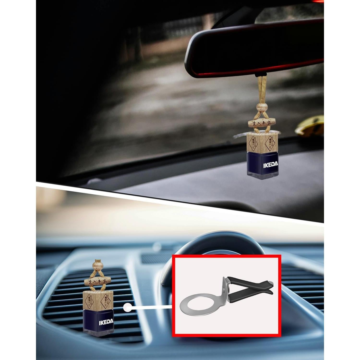 Ambientador de Aire para Automóvil Ikeda Noche Oscura 45 Días