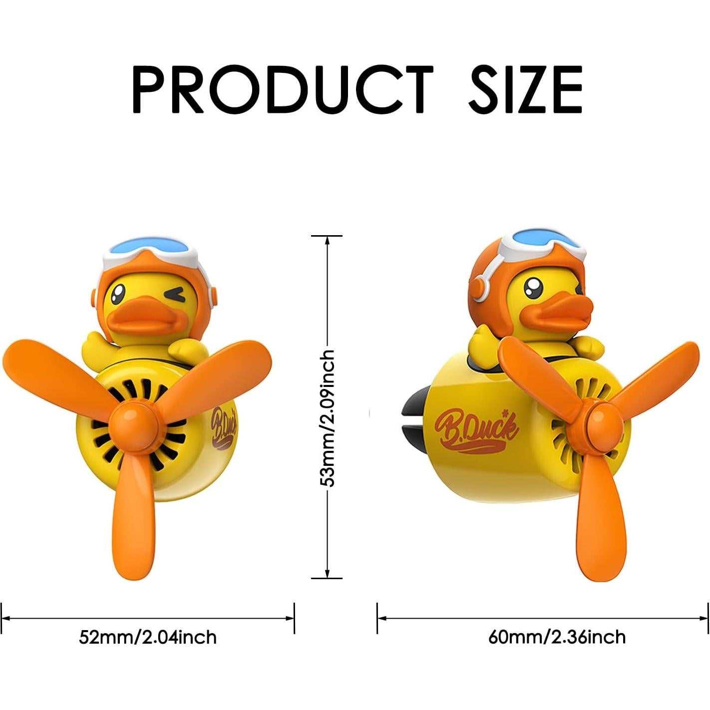 Ambientador de Auto Yokosea Pato Amarillo Piloto Creativo