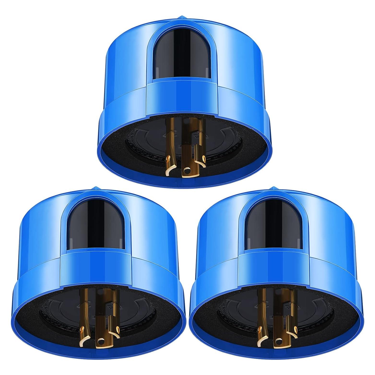 Fotocélula Automática Flutesan 3pcs Sensor Luz Exterior 120-277V