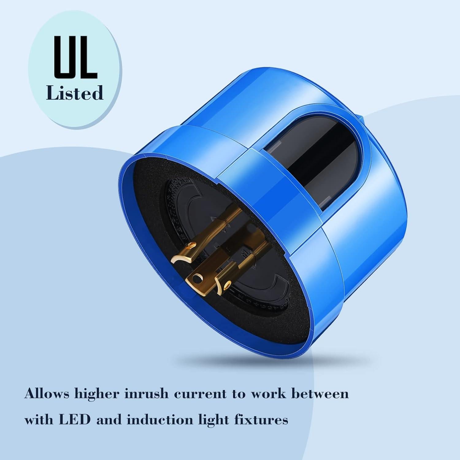 Fotocélula Automática Flutesan 3pcs Sensor Luz Exterior 120-277V