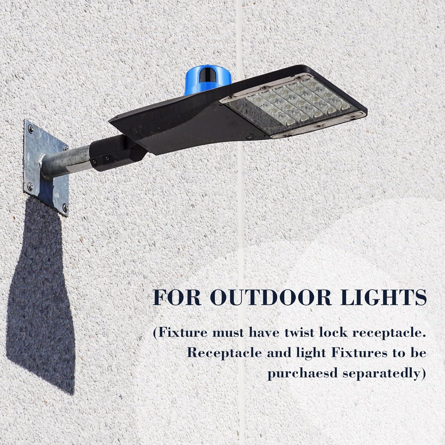 Fotocélula Automática Flutesan 3pcs Sensor Luz Exterior 120-277V