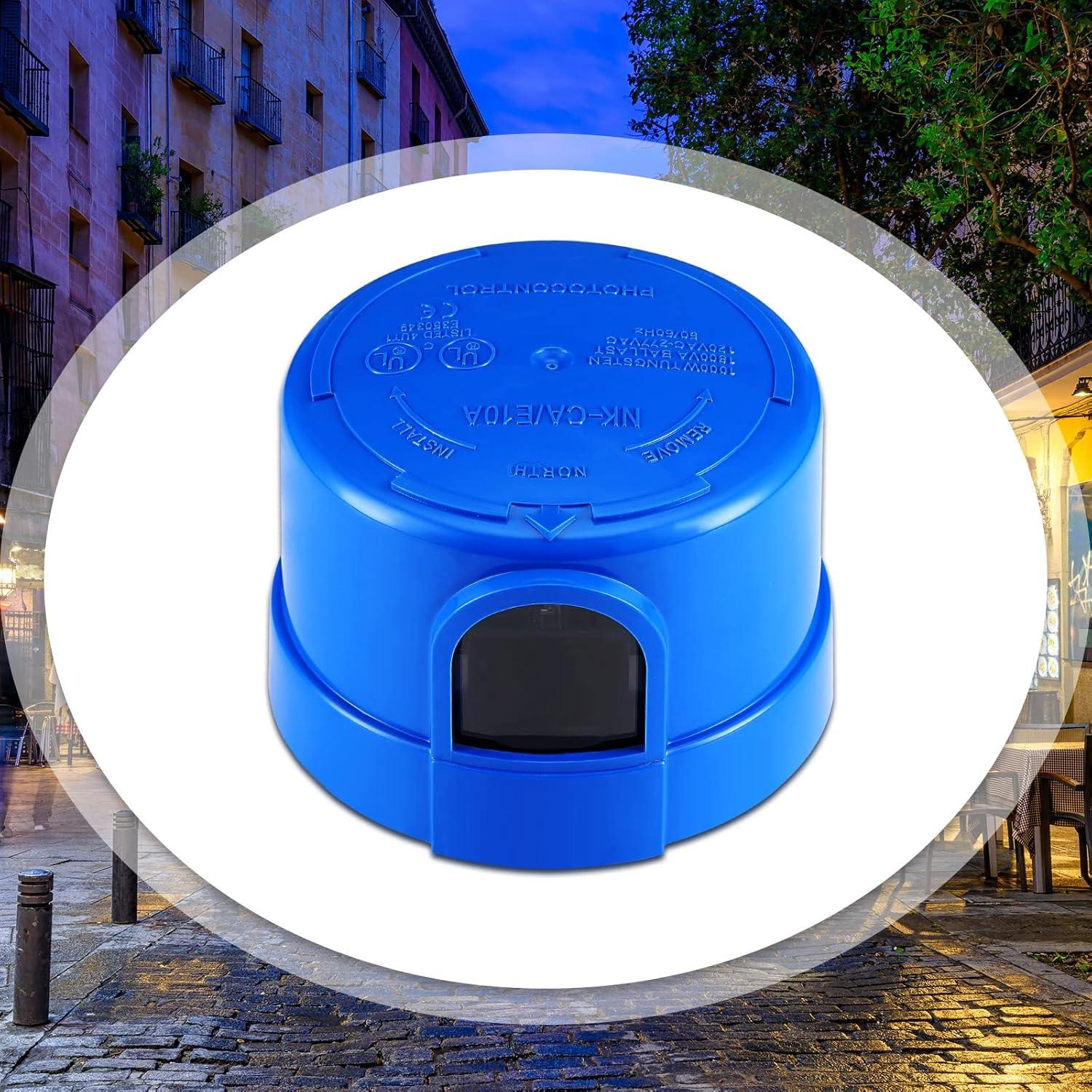 Fotocélula Automática Flutesan 3pcs Sensor Luz Exterior 120-277V