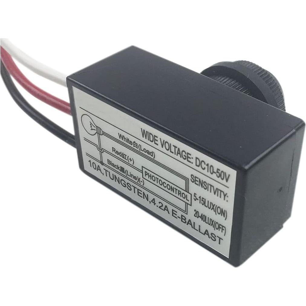 Interruptor Fotoeléctrico Proshopping 12V 24V 36V 48V 5A