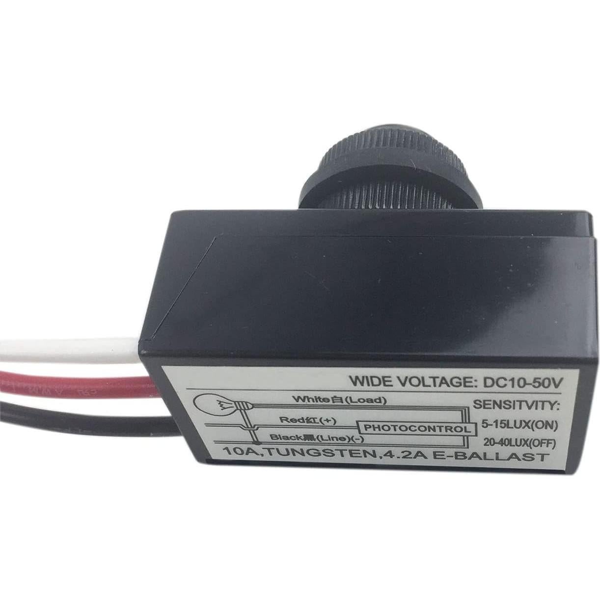 Interruptor Fotoeléctrico Proshopping 12V 24V 36V 48V 5A