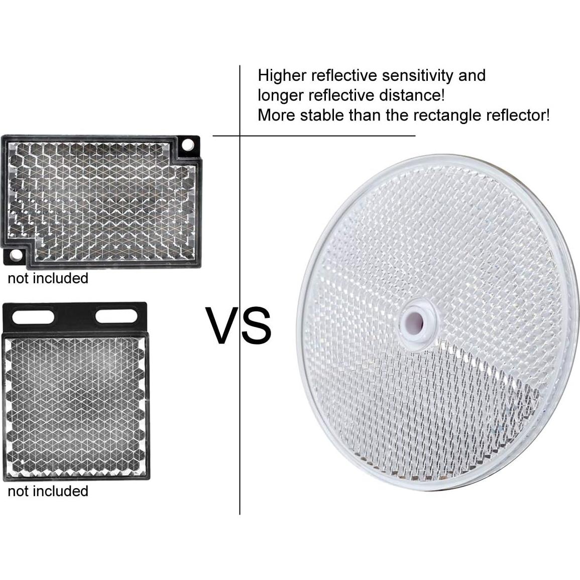 Sensor Fotoeléctrico Retro-Reflectante Mageway 4m 12-240V