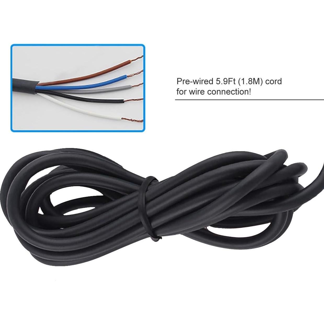 Sensor Fotoeléctrico Retro-Reflectante Mageway 4m 12-240V