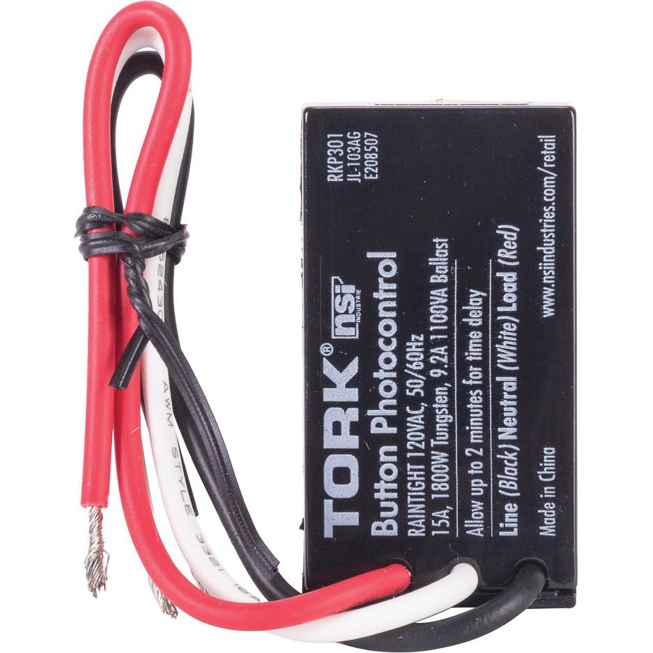 Control Fotocélula Exterior TORK RKP301 120V - Automatiza Iluminación