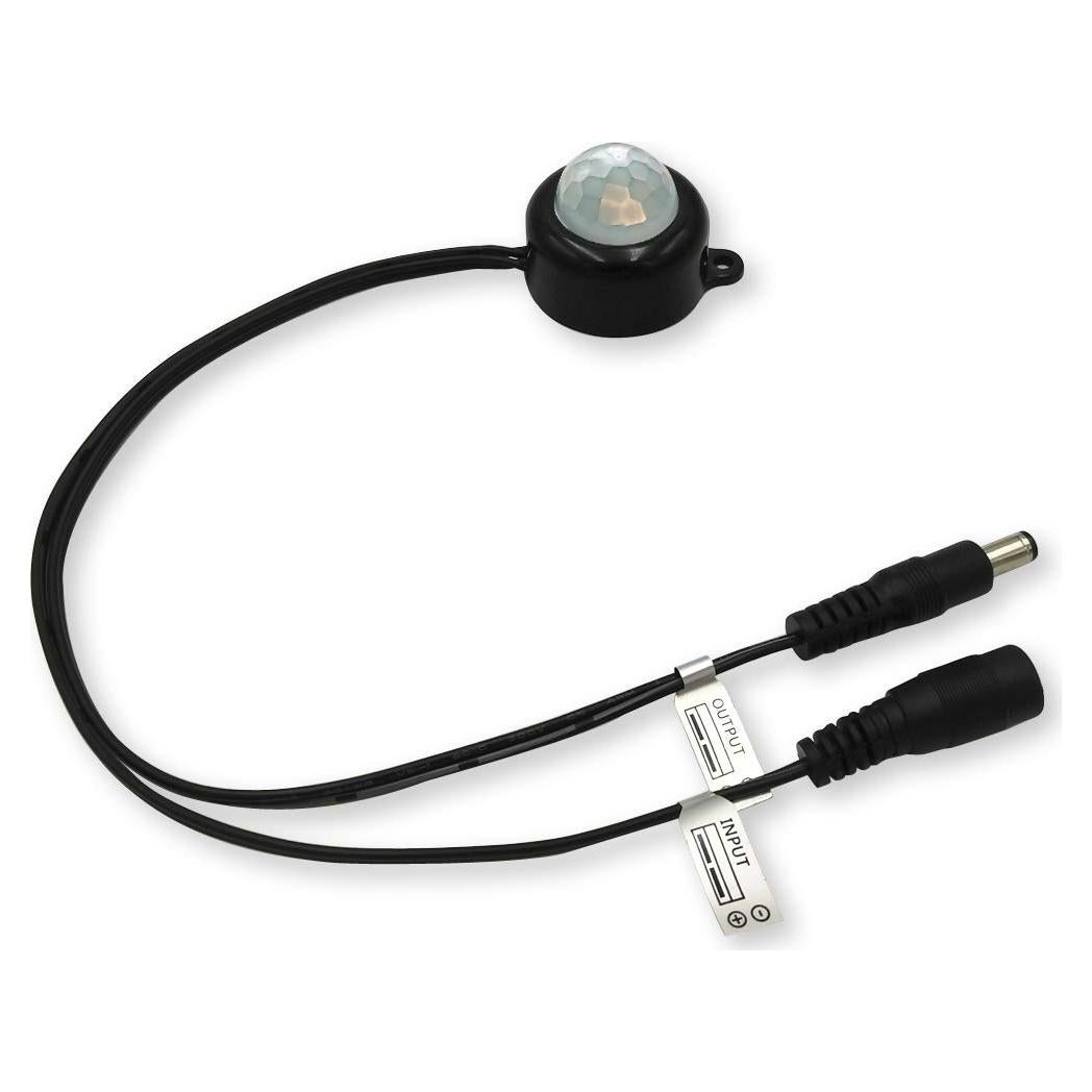 Interruptor Sensor Luz DC 6V-24V 5A Automático Negro