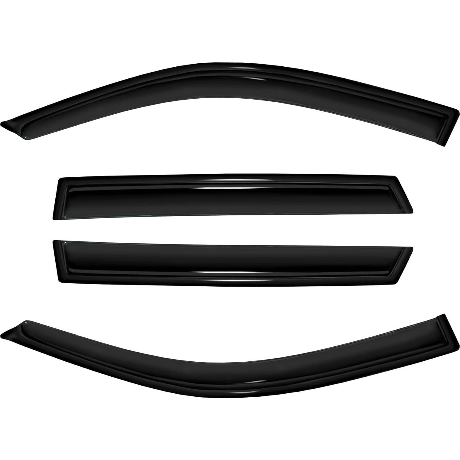 Deflectores de Ventana GLDIFA Ahumados para Toyota RAV4 2001-2005