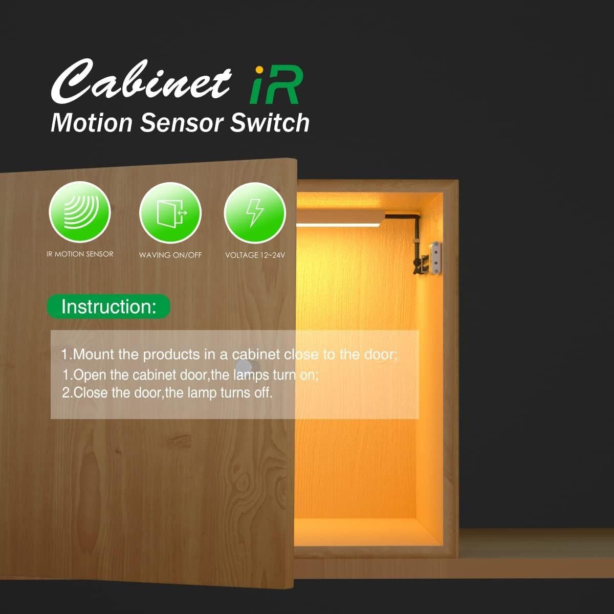 Interruptor de Sensor Automático Sensky para Gabinete 12V/24V